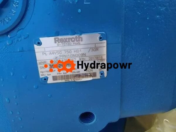 A4VSG 750DS1/30W+A4VSG750DS1 Rexroth Axial Piston Variable Pump R902449964 - Image 3